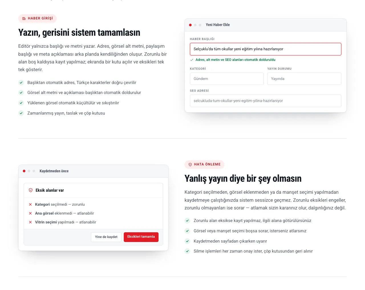 te-haber ekran görüntüsü